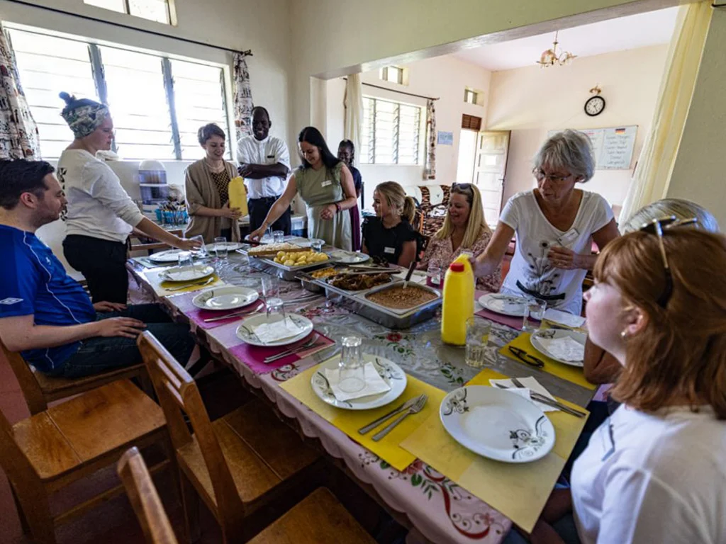 Abendessen - Uganda 2022